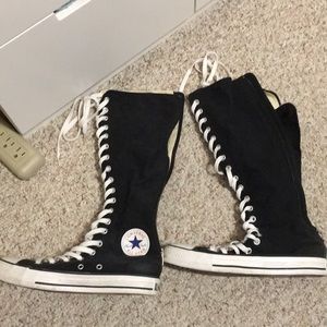 Women’s XX hi top Black Converse Size 7.5